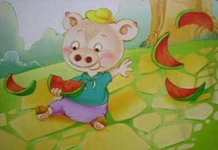 小猪吃瓜助眠的故事视频,一场奇妙的梦境之旅